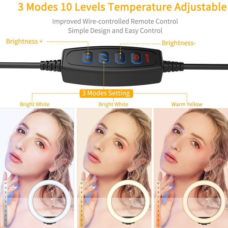 16/26/33cm Selfie Ring Light P - Photography Lighting Home ulasan dan harga