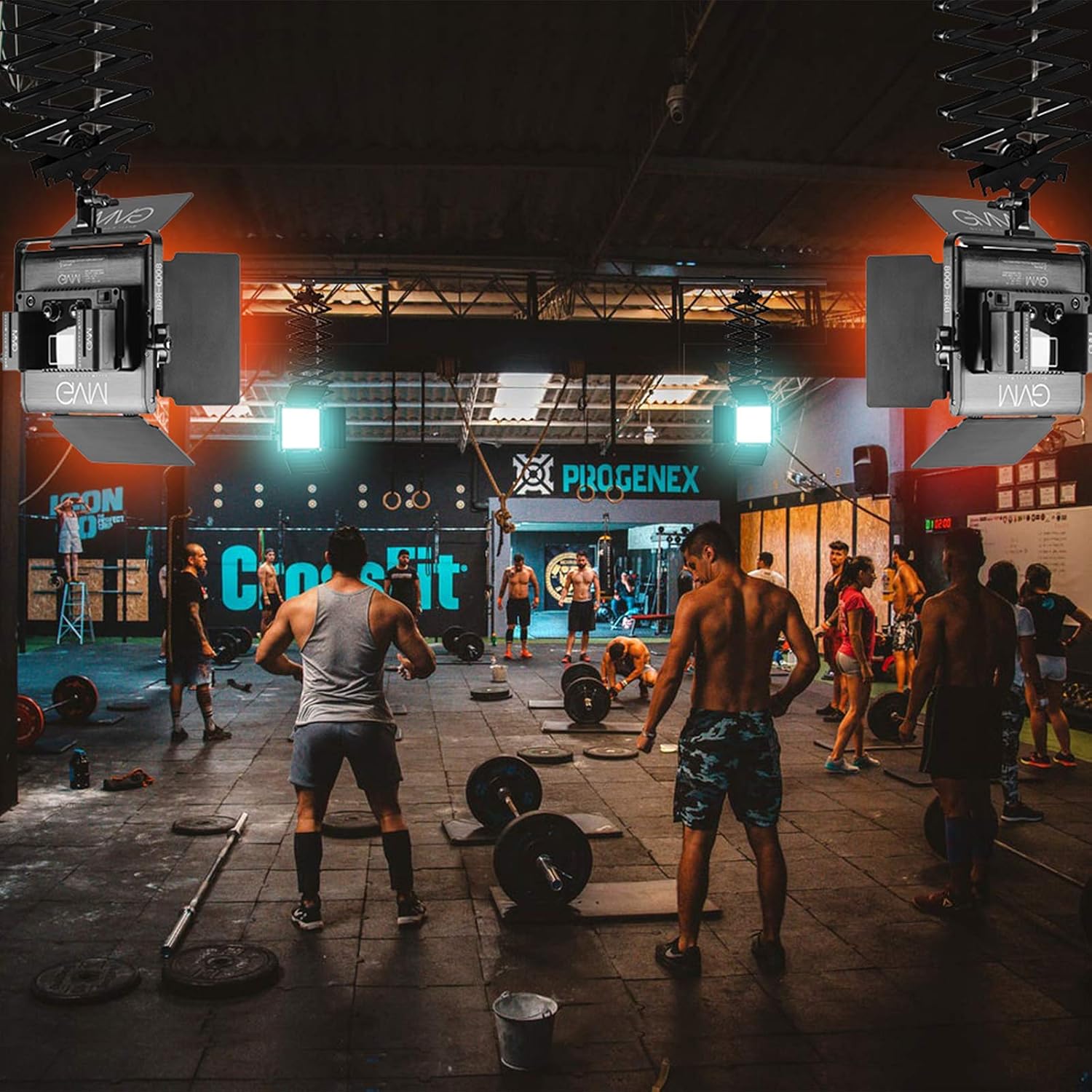 RGB LED Panel Video Light with - Photography Led Lighting Kit ulasan dan harga