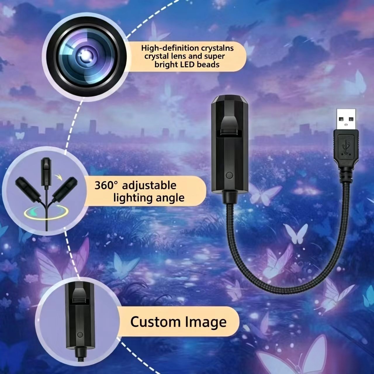 Life Tree Projection Ambient L - Photography Lighting Home ulasan dan harga
