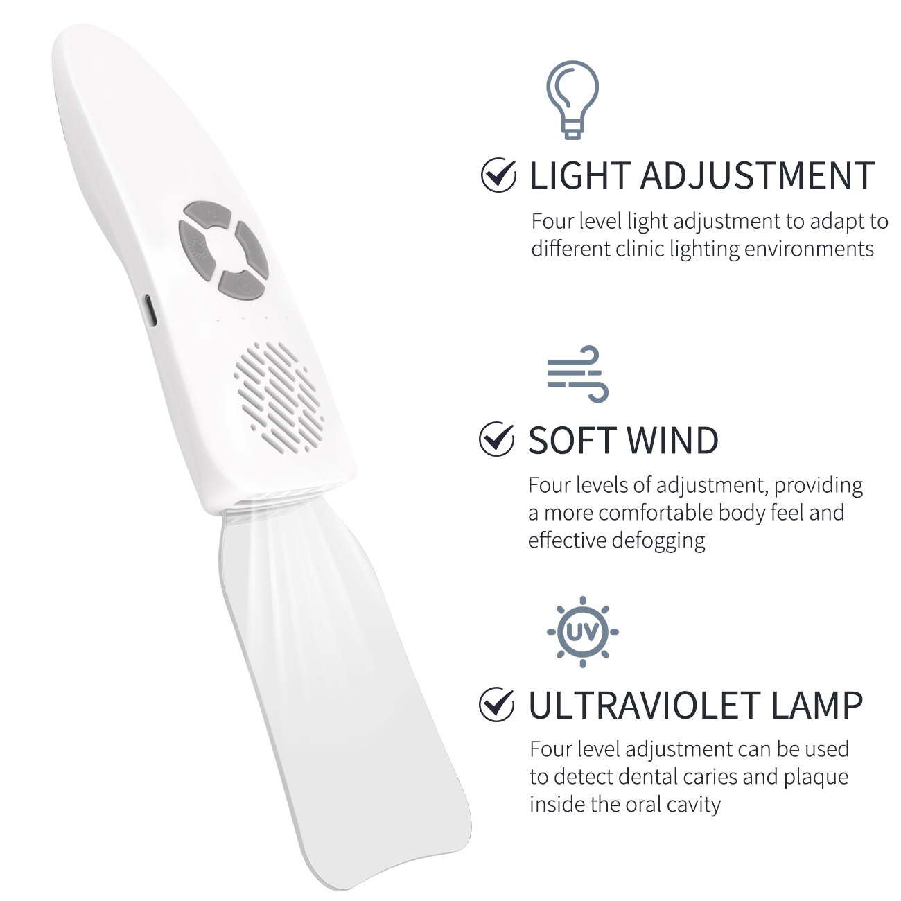 Dental Anti-Fog Mirrors Kit Mi - Photography Led Lighting Kit ulasan dan harga
