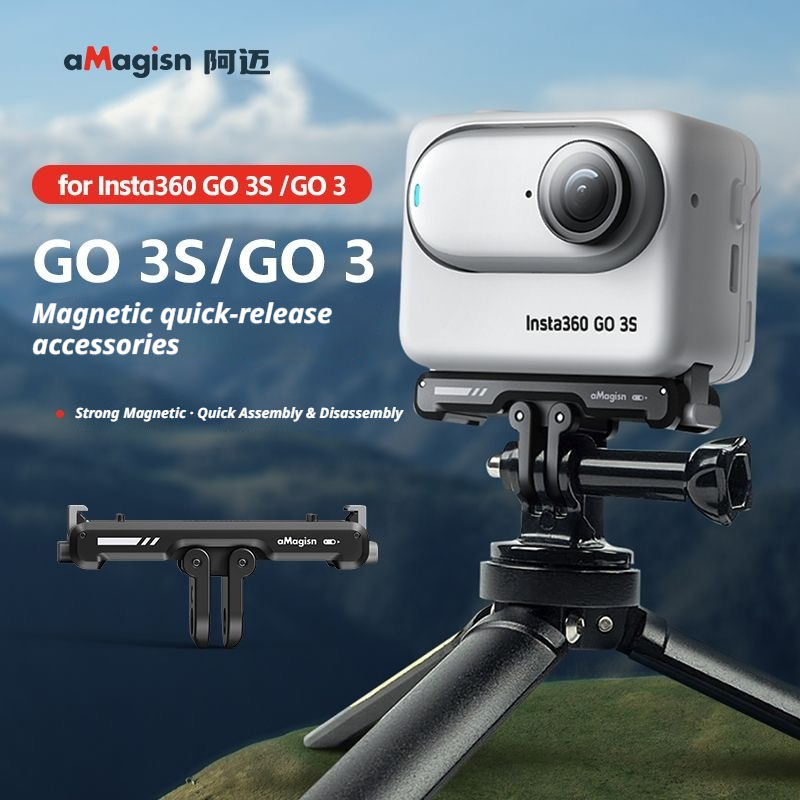 aMagisn Metal Alloy Magnetic S - Insta360 Camera Go 3 ulasan dan harga