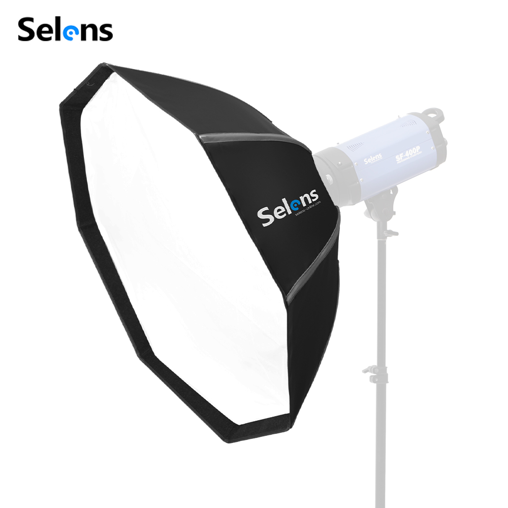 Selens 82/105cm Umbrella Softb - Photography Umbrella Lighting Setup ulasan dan harga