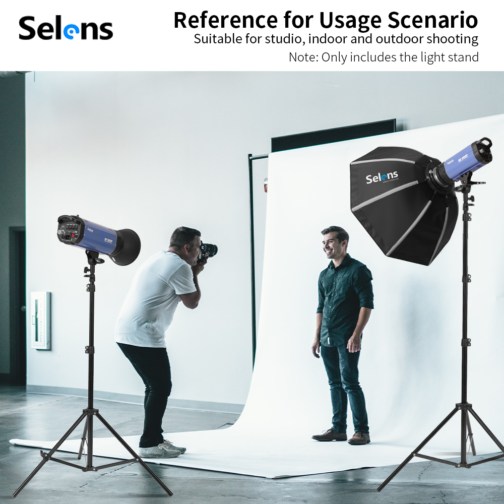 Selens 2.2~3.95m Air-Cushion L - Photography Lighting Flash ulasan dan harga