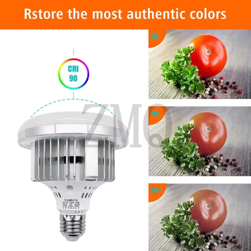 E27 85W 155W Lamp 3200K-5500K  - Photography Lighting Equipment ulasan dan harga