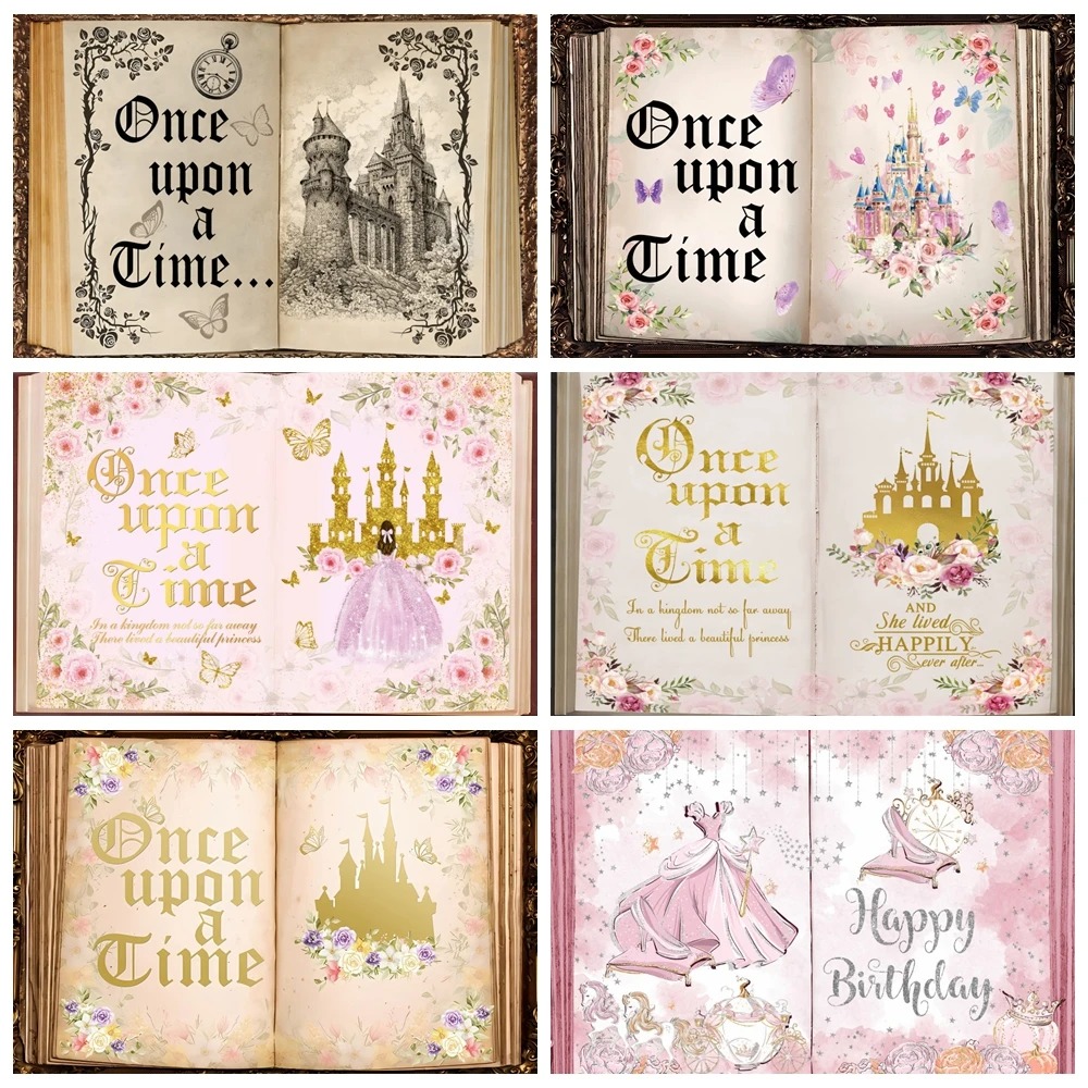 Fairy Tale Book Birthday Weddi - Photography Lighting Backdrop ulasan dan harga