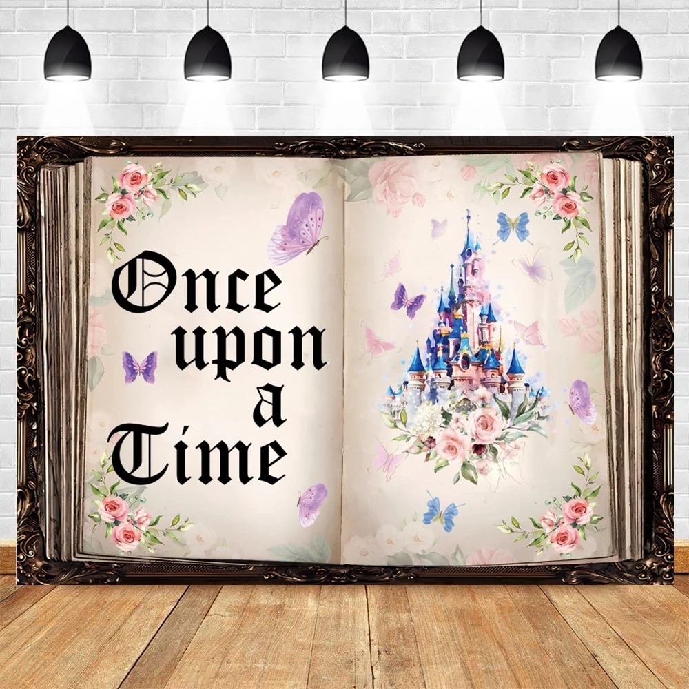 Fairy Tale Book Birthday Weddi - Photography Lighting Backdrop ulasan dan harga