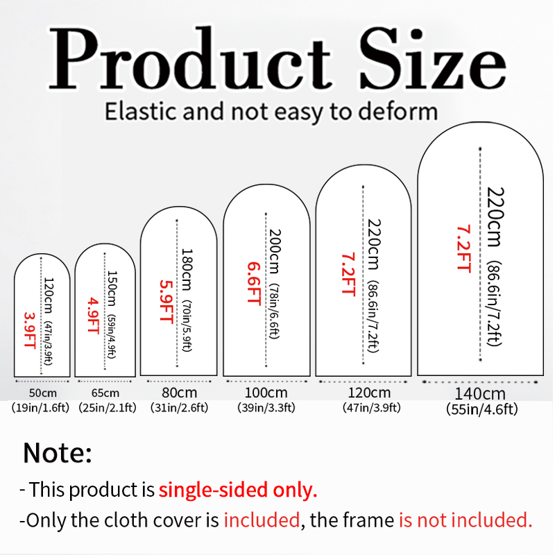 Arch Backdrop Cover Groovy One - Photography Lighting Backdrop ulasan dan harga
