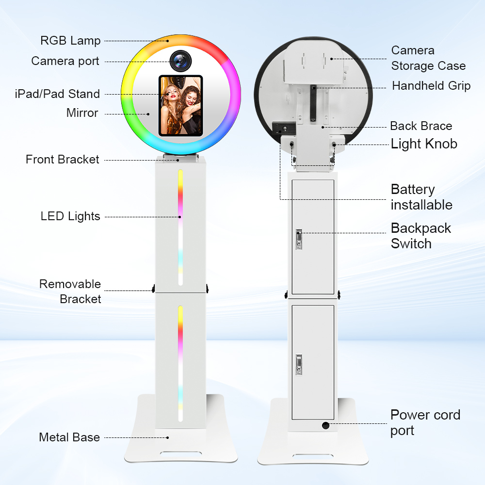 DSLR Photo Booth Machines Suit - Photography Led Lighting Kit ulasan dan harga