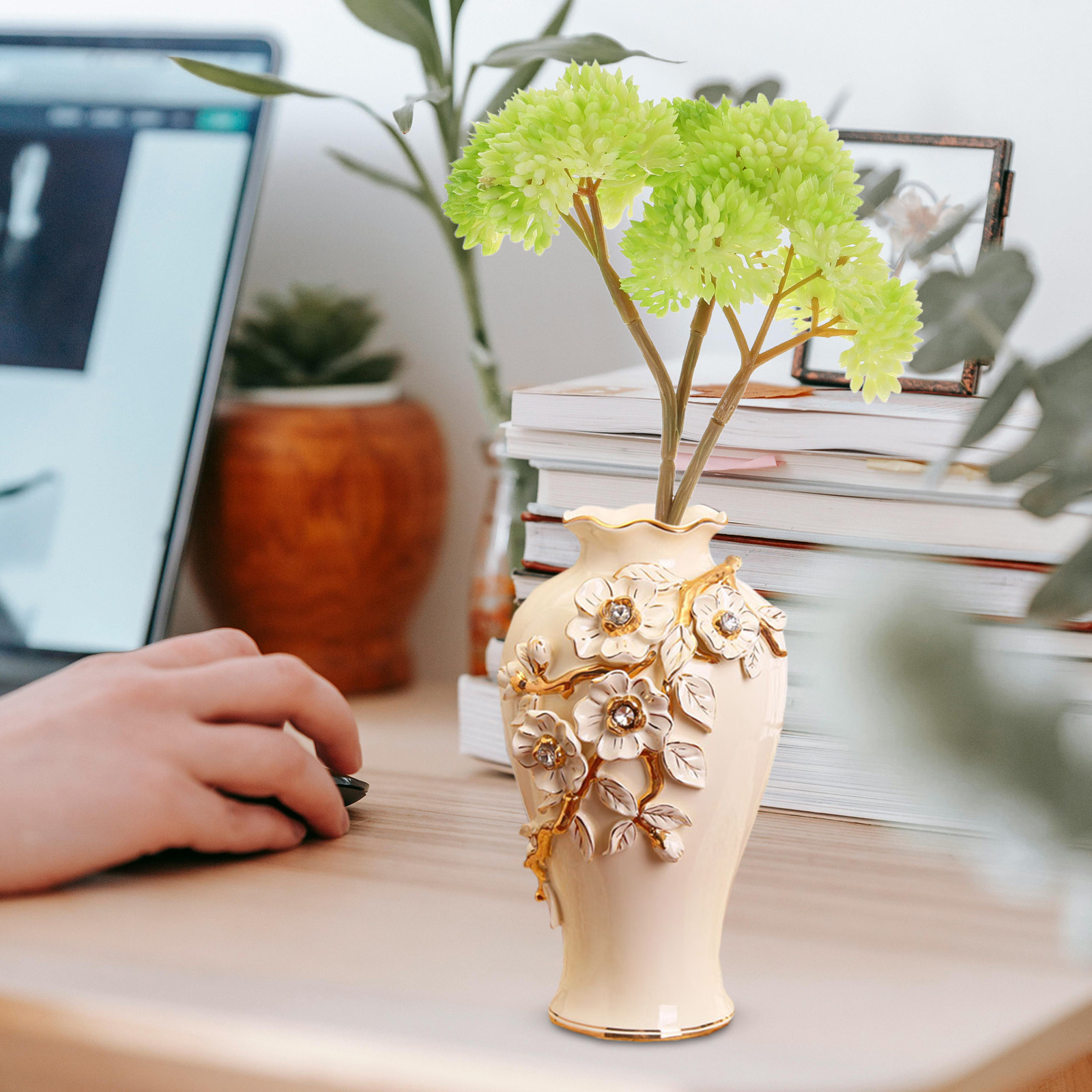 Realistic Faux Succulent Plant - Photography Lighting Home ulasan dan harga