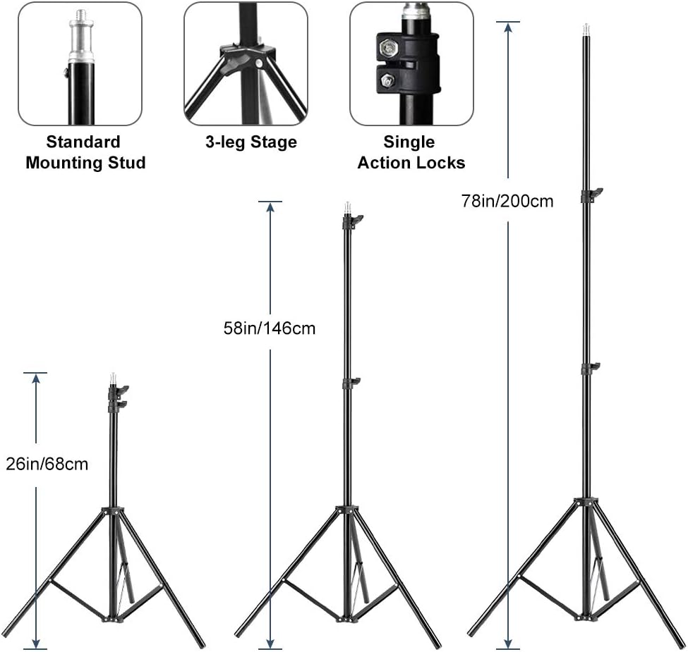 Photography Softbox Lighting K - Photography Led Lighting Kit ulasan dan harga