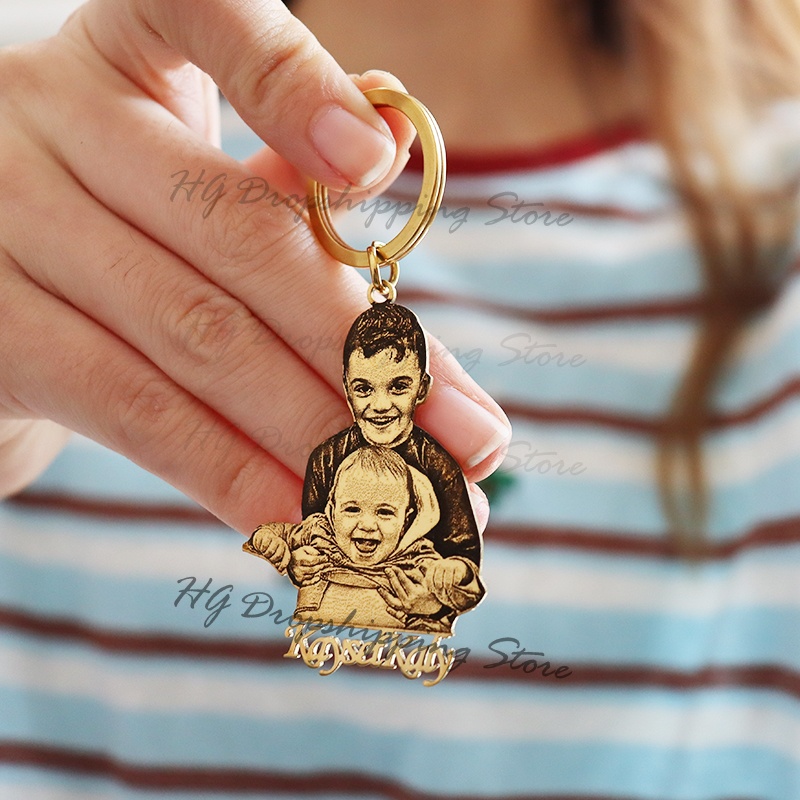 Personalized Baby Photo Keycha - Photography Lighting Equipment ulasan dan harga