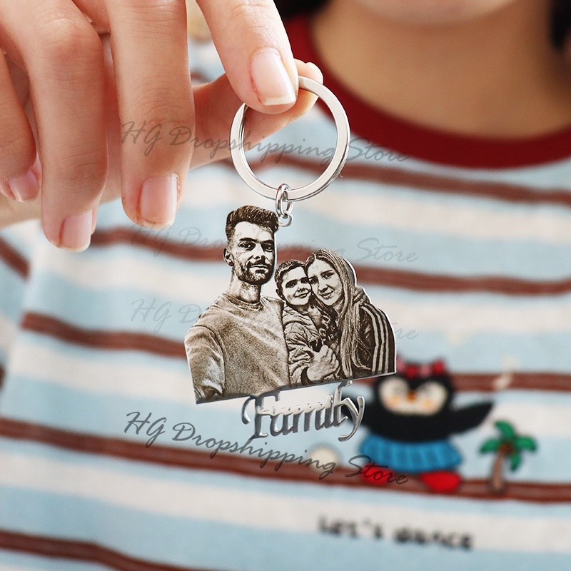 Personalized Baby Photo Keycha - Photography Lighting Equipment ulasan dan harga
