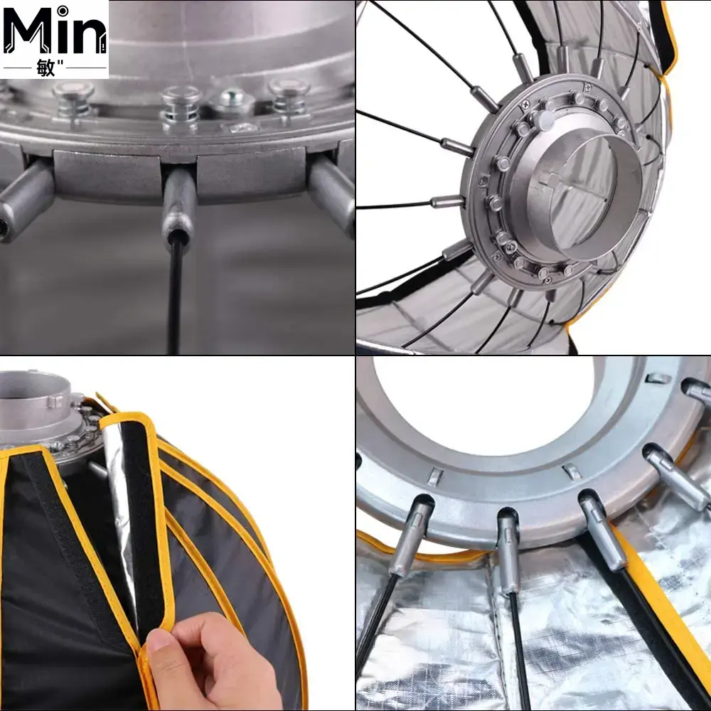 35inch 90cm Quick Set-up Foldi - Photography Umbrella Lighting Setup ulasan dan harga