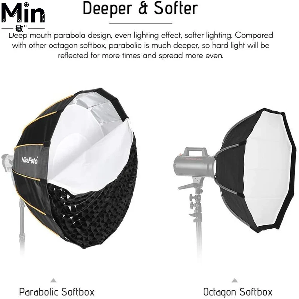 35inch 90cm Quick Set-up Foldi - Photography Umbrella Lighting Setup ulasan dan harga