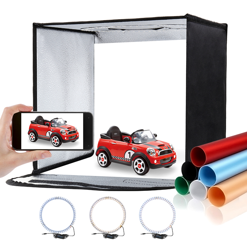 11.8x11.8inch Fold Photo Studi - Photography Led Lighting Kit ulasan dan harga