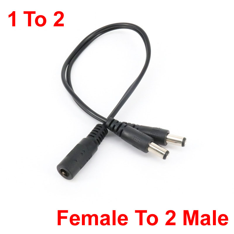 NEW 5.5* 2.1mm 1 to 2/3/4/5/6/ - Photography Led Lighting Kit ulasan dan harga