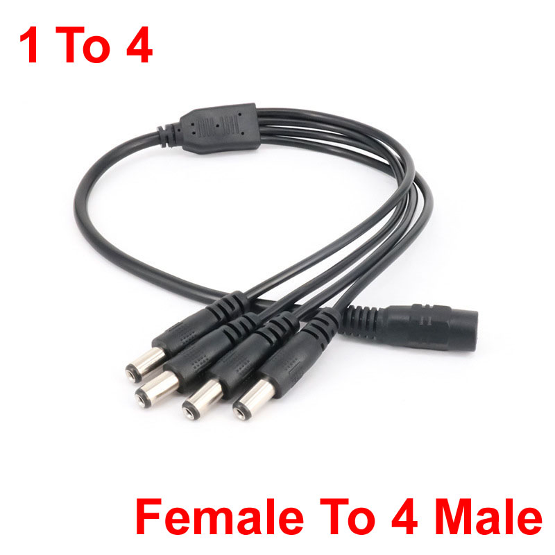 NEW 5.5* 2.1mm 1 to 2/3/4/5/6/ - Photography Led Lighting Kit ulasan dan harga
