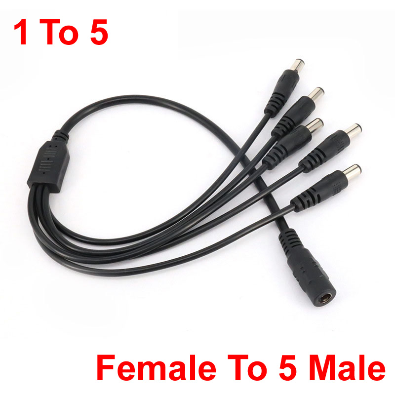 NEW 5.5* 2.1mm 1 to 2/3/4/5/6/ - Photography Led Lighting Kit ulasan dan harga