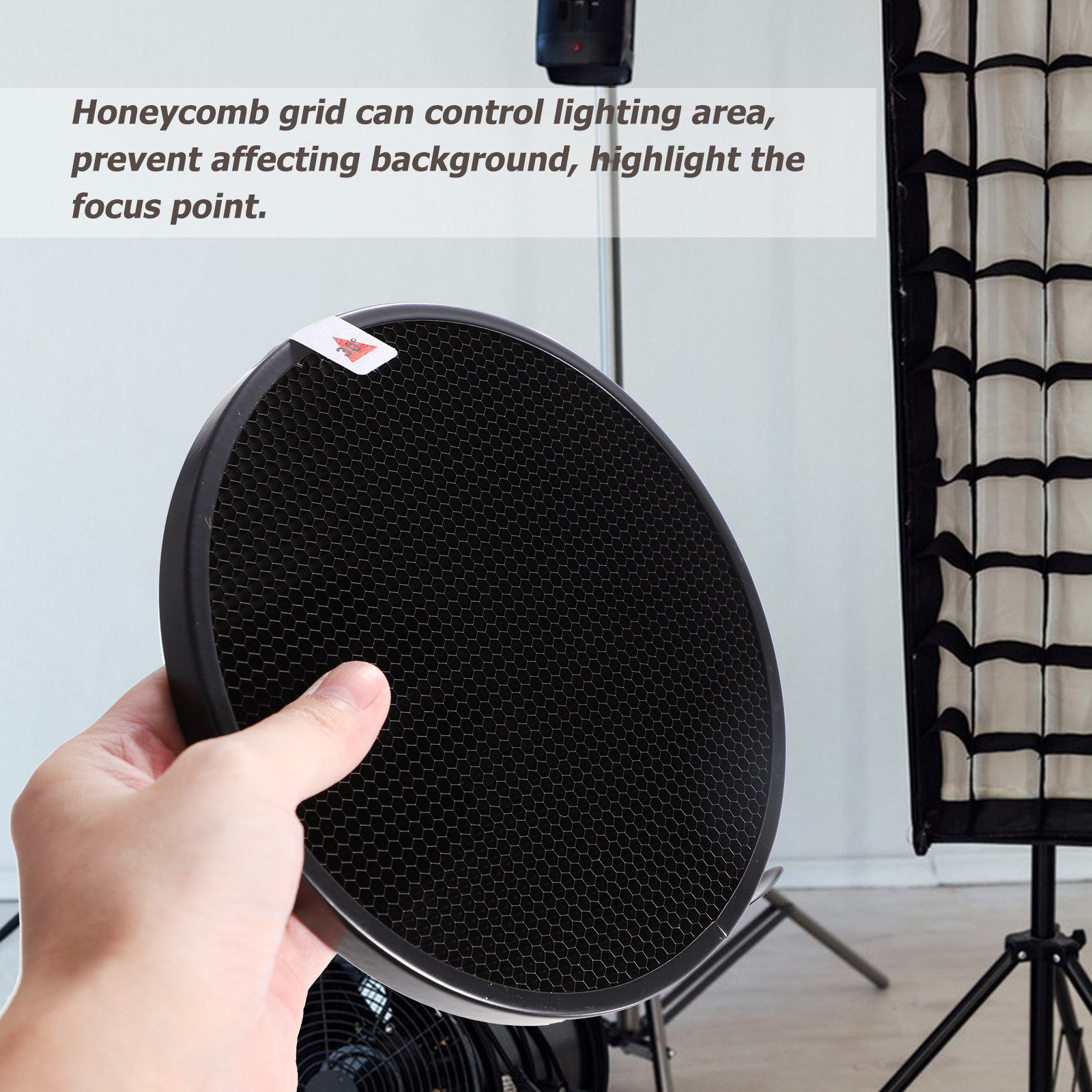 1Set Photography Honeycomb Gri - Photography Lighting Flash ulasan dan harga