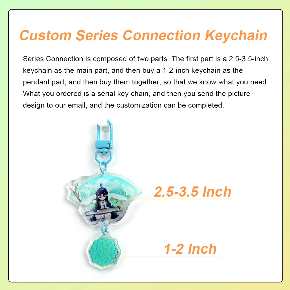 Custom Key Chain Cartoon Acryl - Photography Lighting Equipment ulasan dan harga