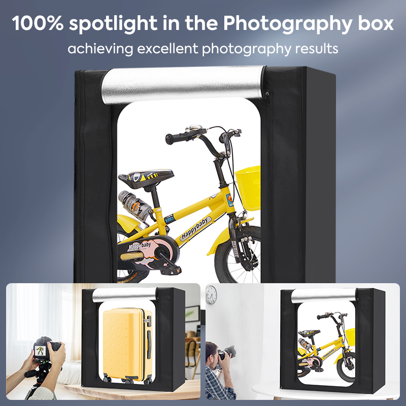 Photo Studio Photo Box Kit,120 - Photography Led Lighting Kit ulasan dan harga