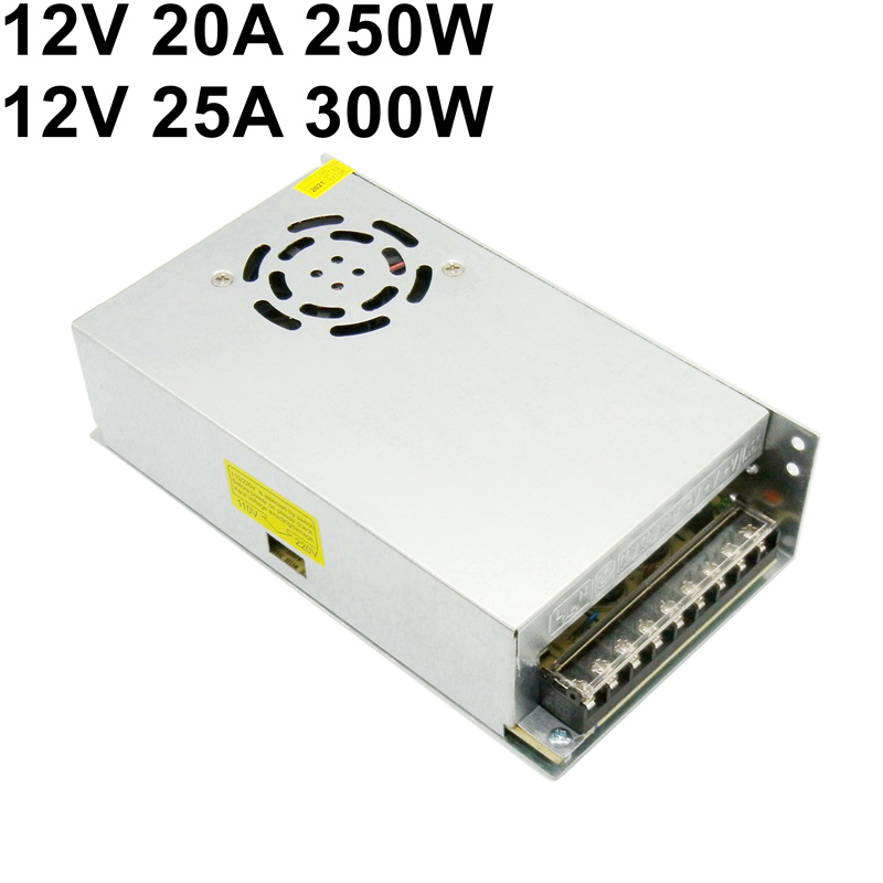 DC 12V 20A 25A Power Supply 25 - Photography Led Lighting Kit ulasan dan harga