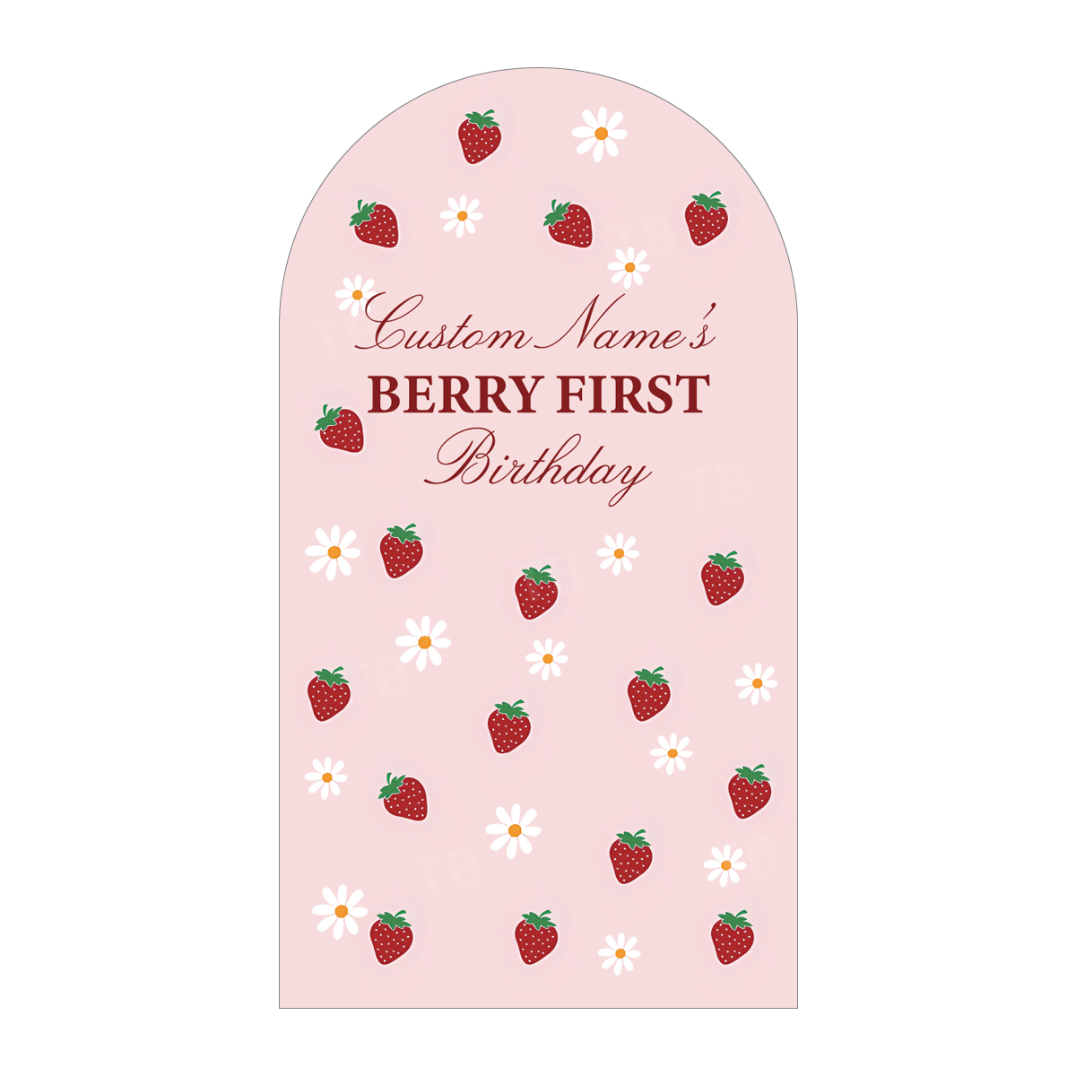 TB Custom Girl Cherry Happy Bi - Photography Lighting Backdrop ulasan dan harga