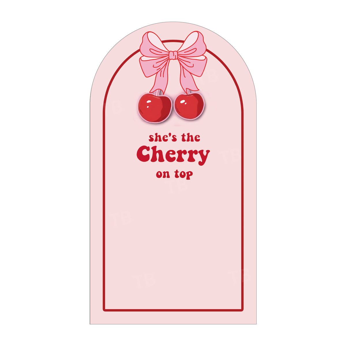 TB Custom Girl Cherry Happy Bi - Photography Lighting Backdrop ulasan dan harga
