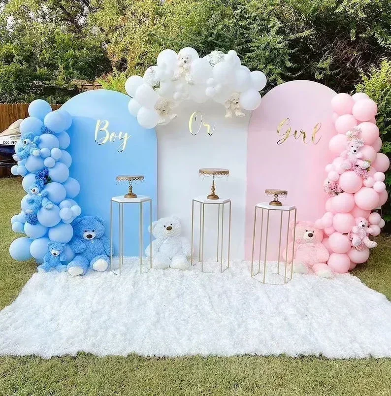 Aluminium Balloon Arch Removab - Photography Lighting Backdrop ulasan dan harga
